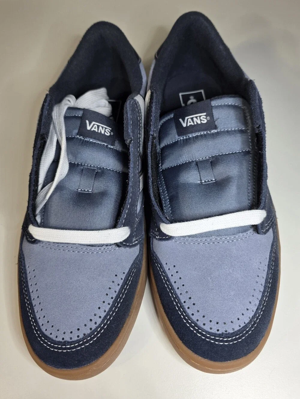 Vans Lowland 2.0 Sneaker in the Navy/Blue colorway Men's Size 9.5
